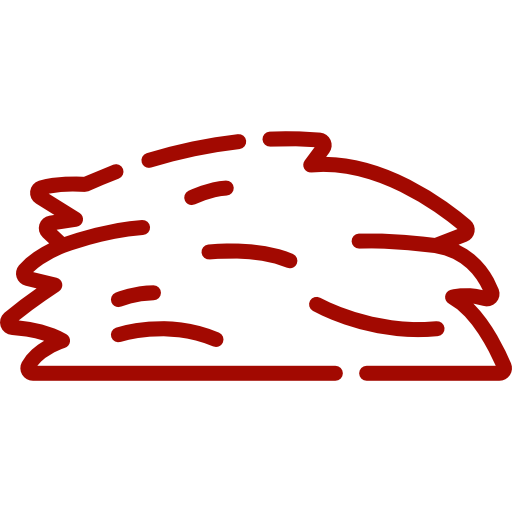 Litière et ripe