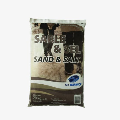 Mélange de sable et de sel 20Kg - Sel Warwick