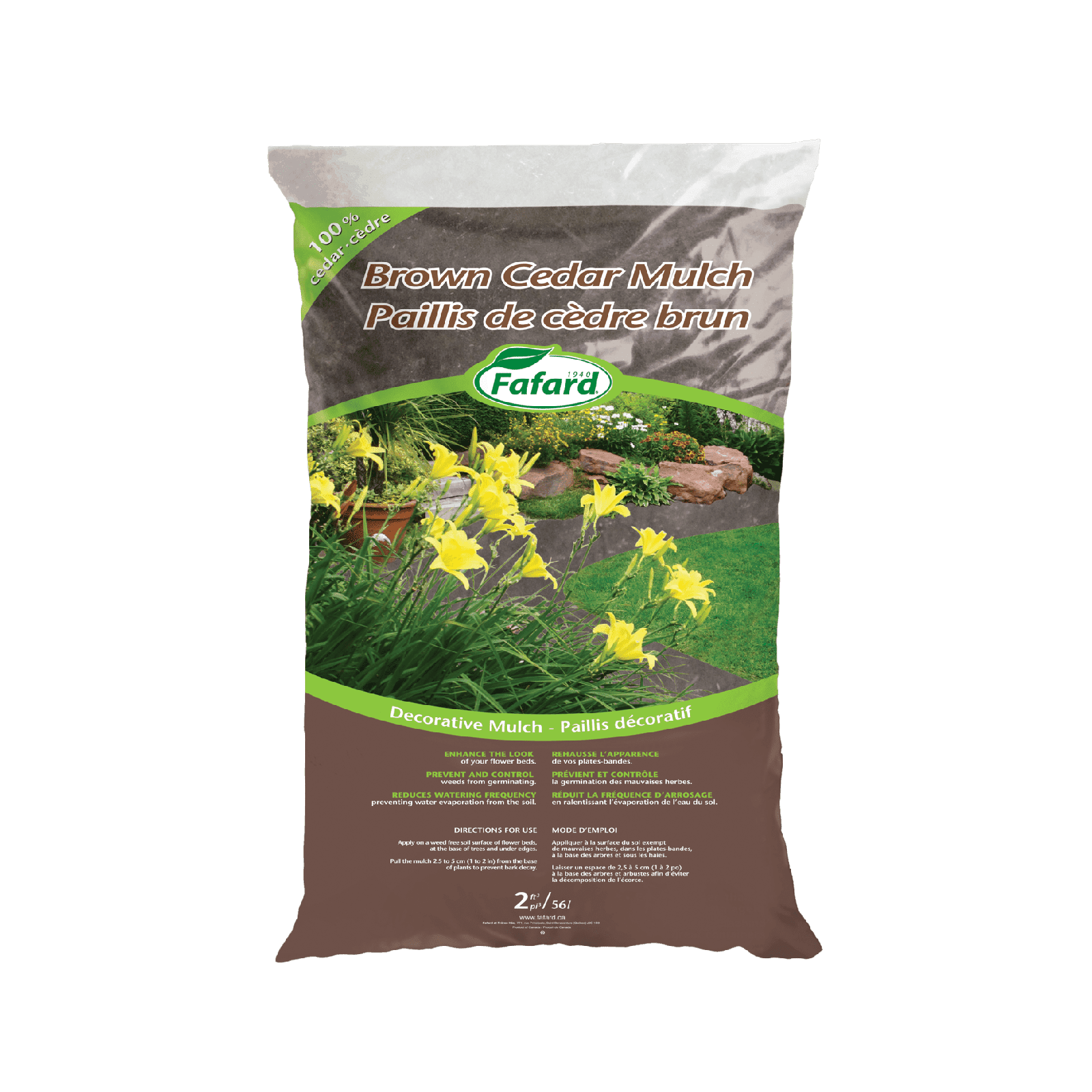 Fafard - Brown Cedar Mulch