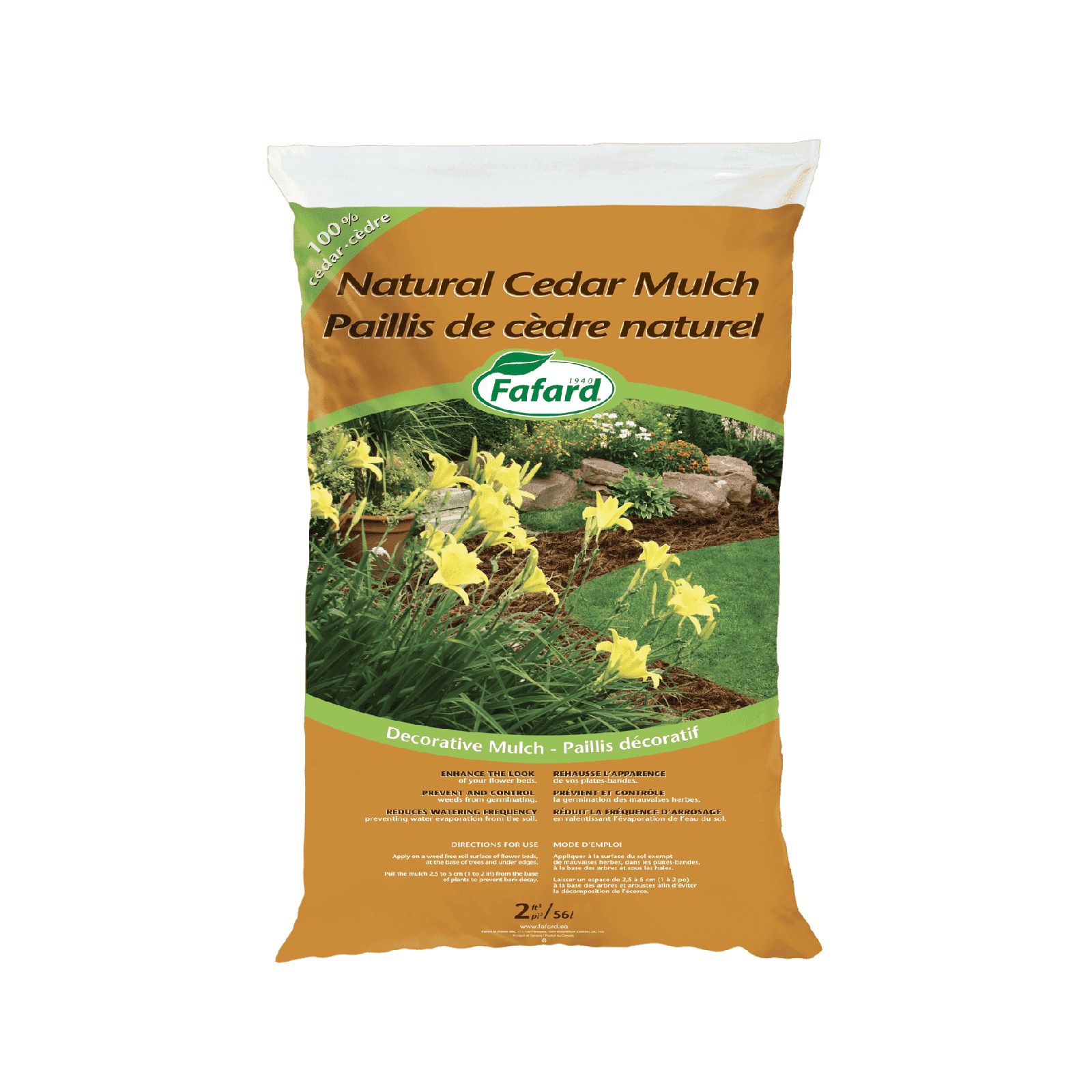 Fafard - Natural cedar mulch