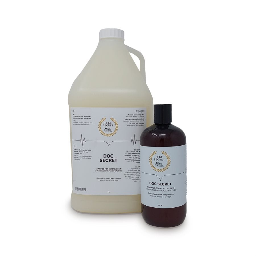Peke Secret - Doc Secret - Natural Shampoo for Dogs and Cats