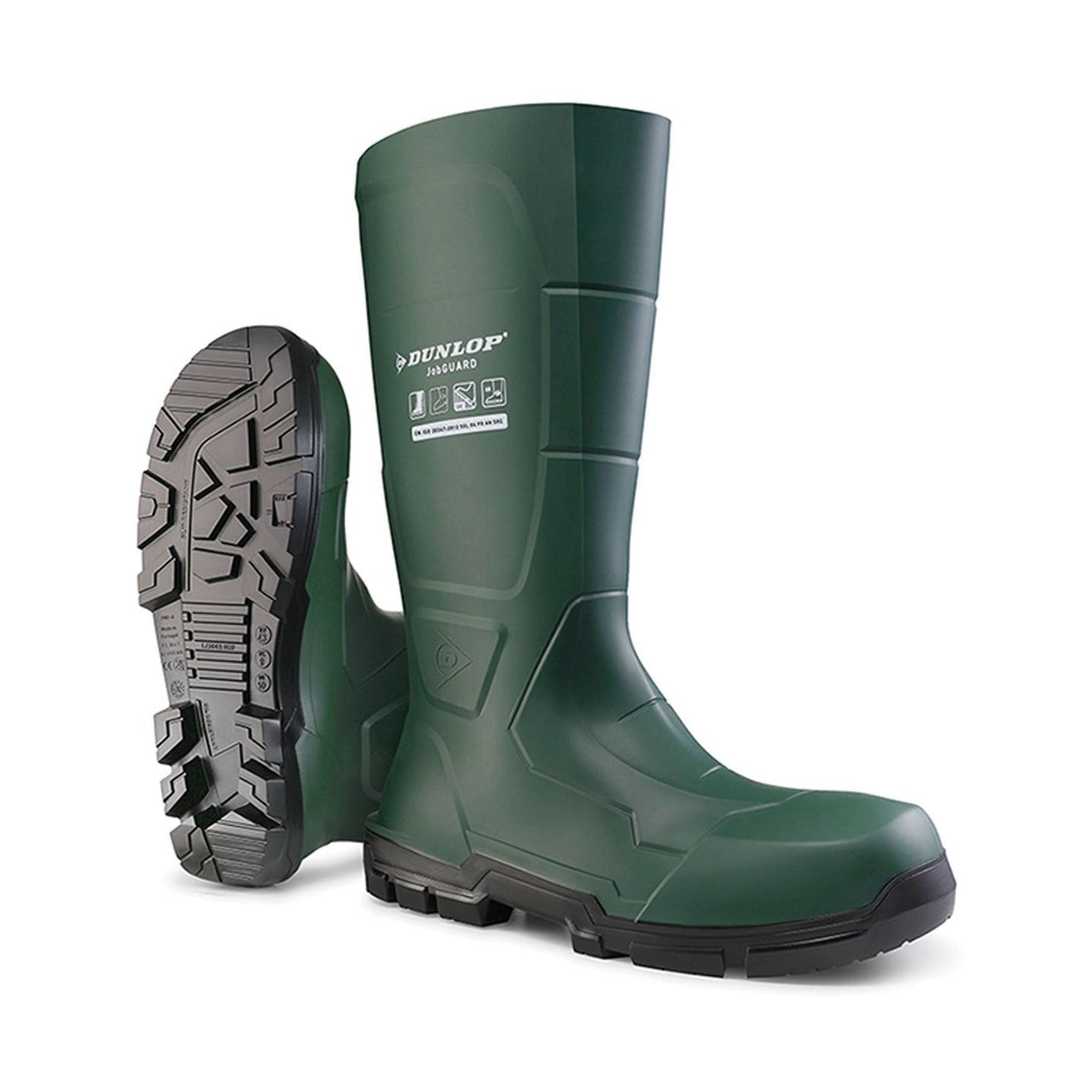 Jobguard bottes imperméables en PVC résistant - Dunlop
