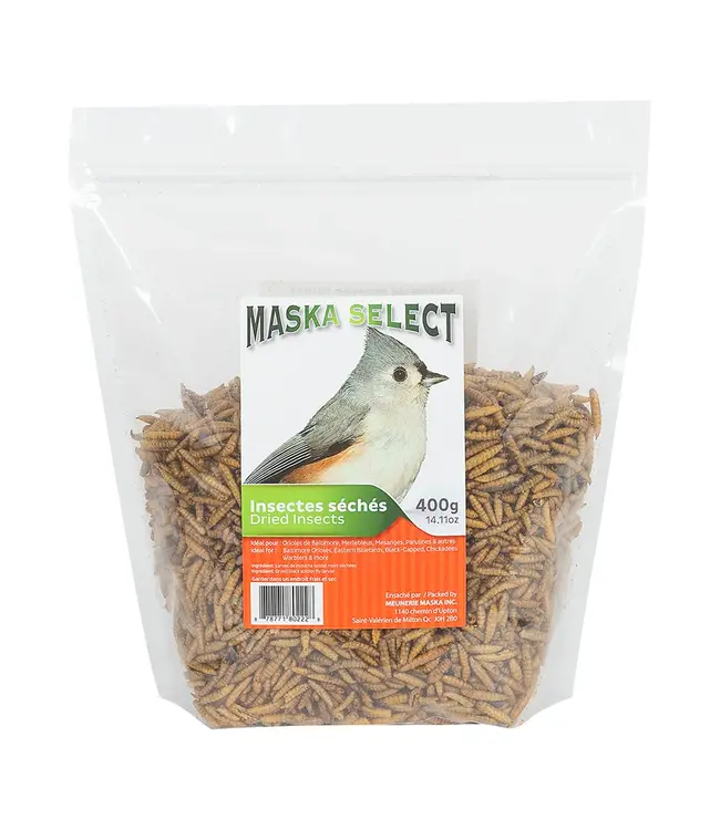 Maska Select - Dried Insects for Poultry and Wild Birds
