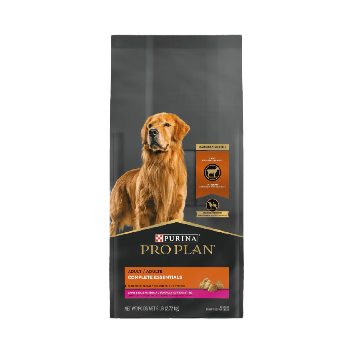Pro Plan® Adult Complete Essentials Shredded Blend Lamb & Rice Dry Dog Food