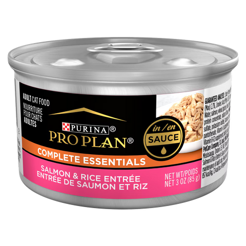 Pro Plan wet cat food, salmon starter in sauce - Purina