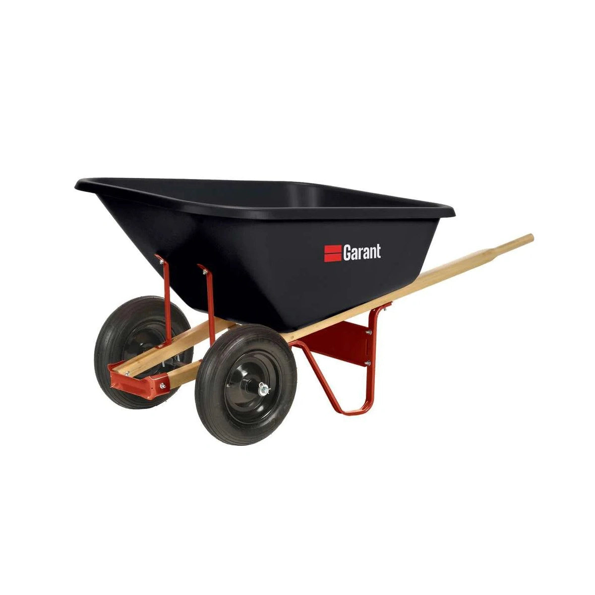  8 Cubic Foot Poly Tub Wheelbarrow - Garant