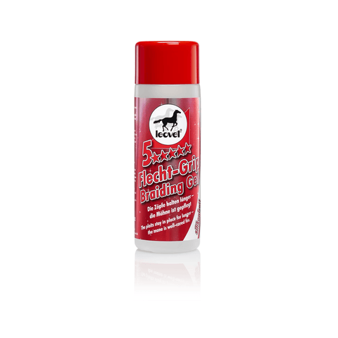 Gel de tressage 5 étoiles sans silicone pour crinière, 200 ml - Leovet