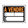 Panneau À Vendre Auto imperméable 21,6×30,5 cm - Hy-Ko