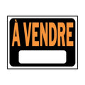 Panneau À Vendre imperméable 21,6×30,5 cm - Hy-Ko