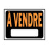 Panneau À Vendre imperméable 21,6×30,5 cm - Hy-Ko
