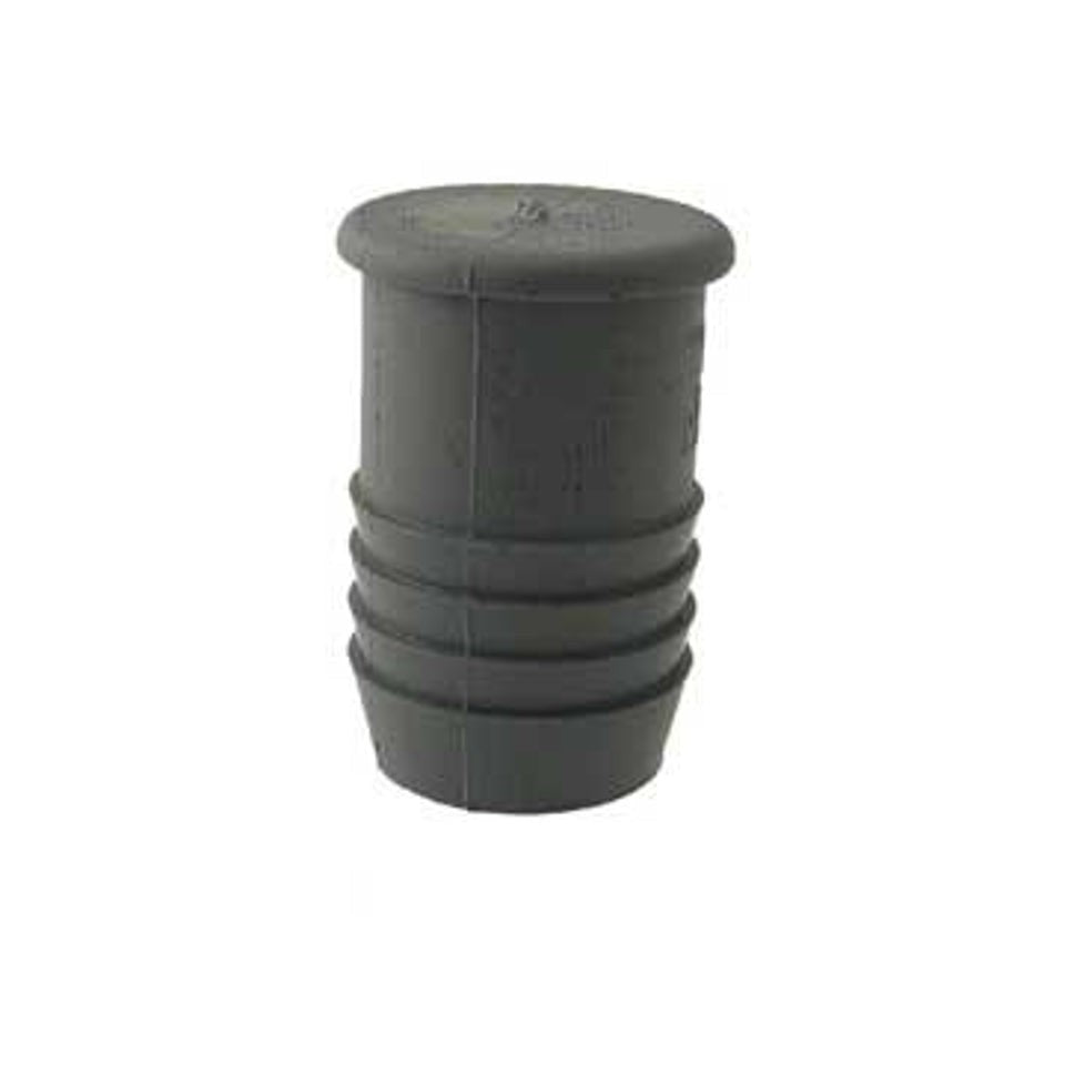 Bouchon en poly gris 1/2