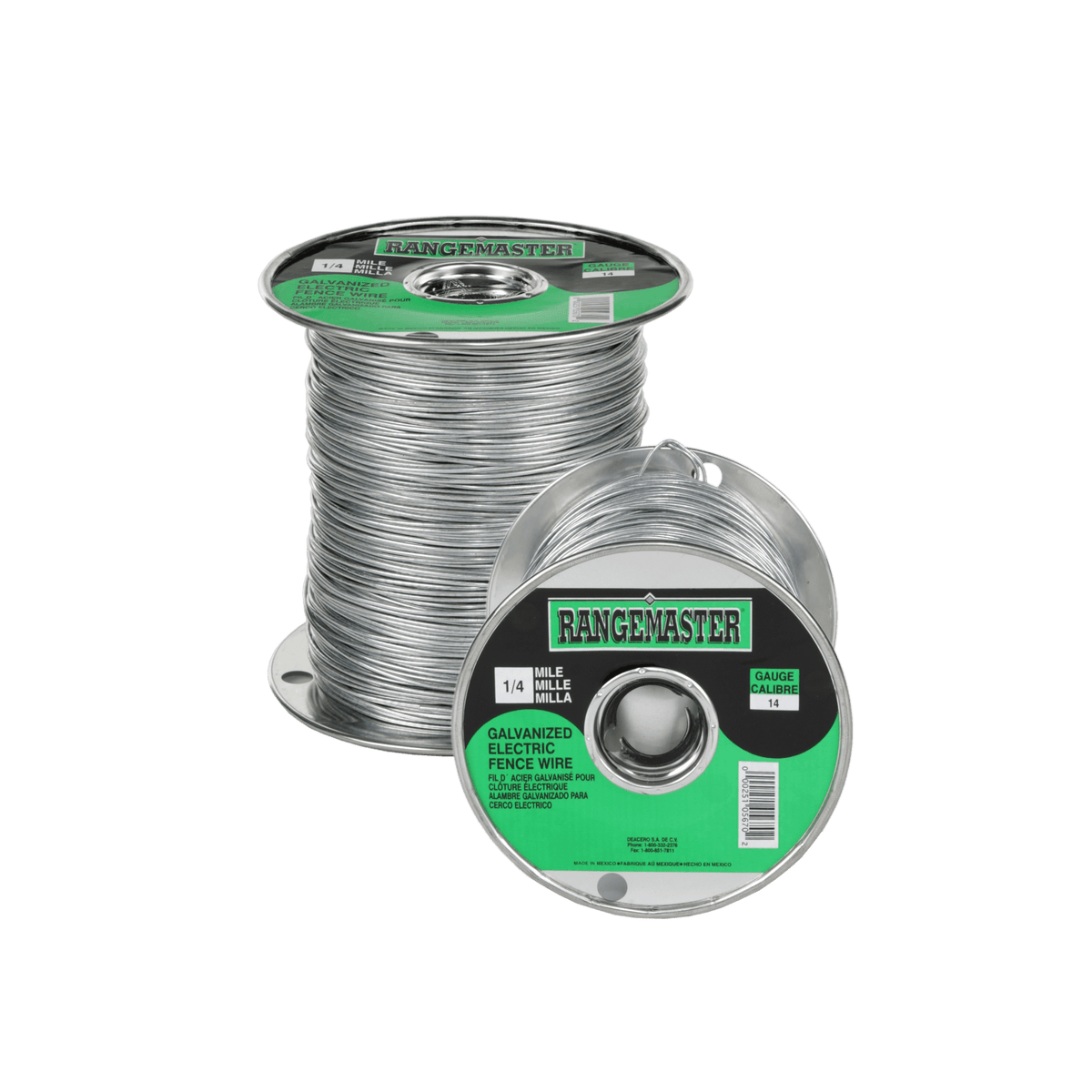 Galvanized Electric Fence Wire 16Ga, 400m (1312')