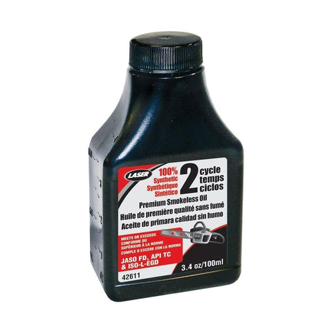 Huile synthétique pour moteurs 2 temps, 3,4 oz