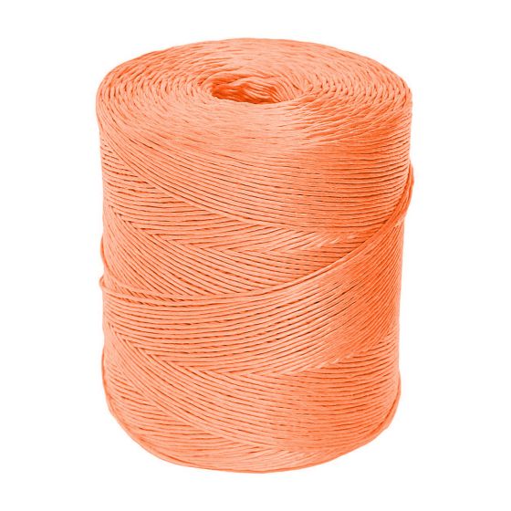 PlastiTech - Synthetic Baler Twine, 4000/500, Orange, (1/pkg) 