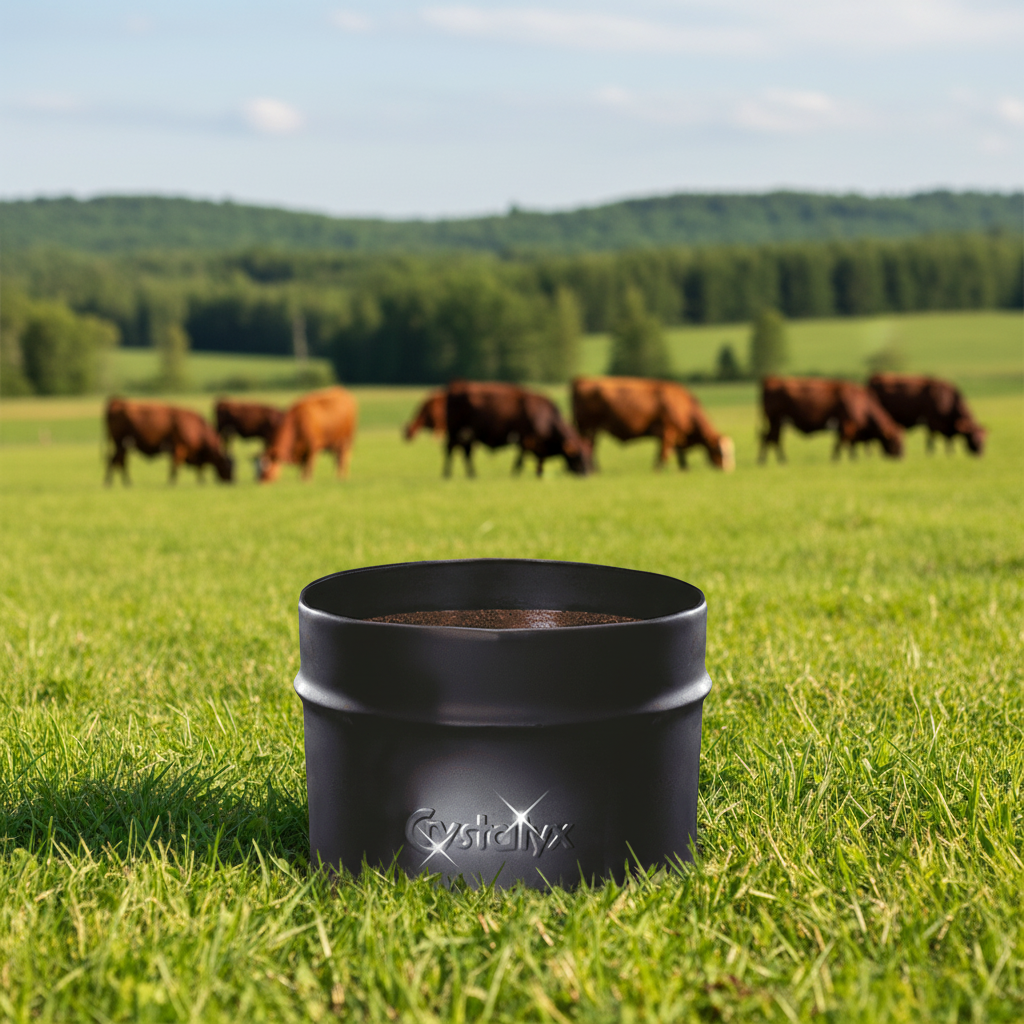 Bloc minéral anti-stress, pour bétail, Crystalyx® BRIGADE (100 kg) - Masterfeeds