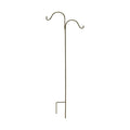 Landscapers Select - 64-inch Double Shepherd's Hook, Black 