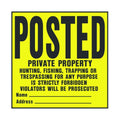 Panneau Avis Légal Affiché YP-1 27,9×27,9 cm - Hy-Ko