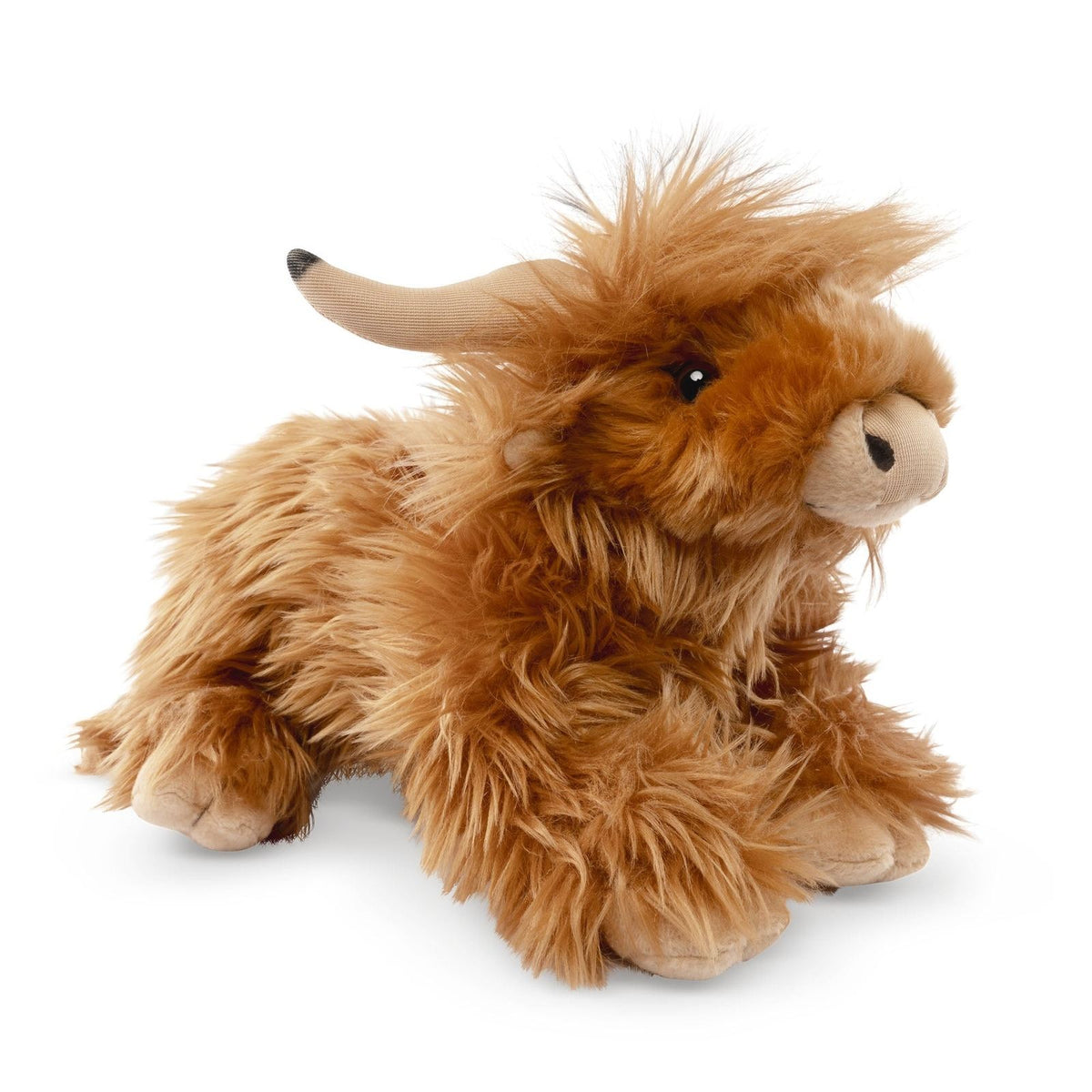 Living Nature Living Nature Peluche vache des Highlands couchée