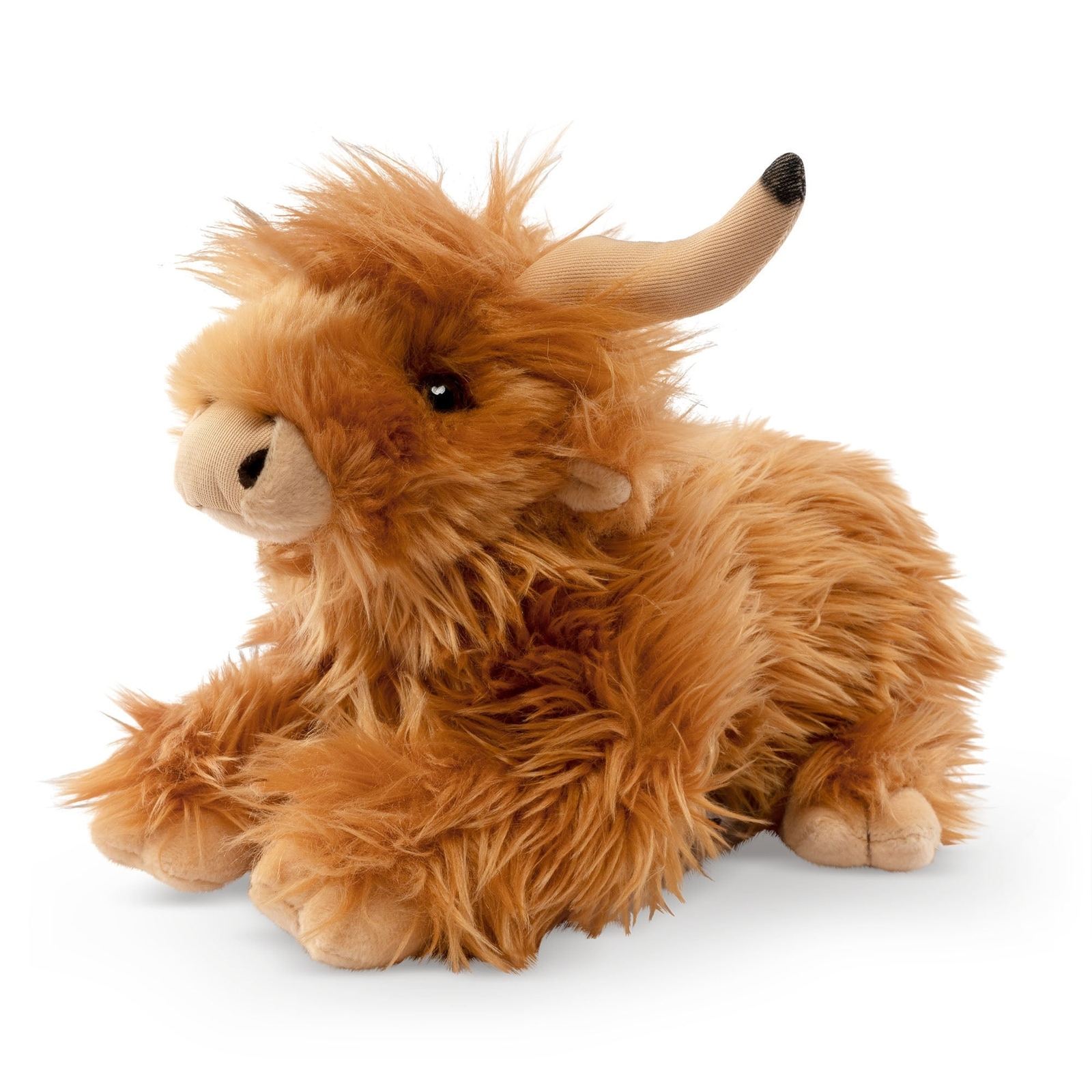 Living Nature Living Nature Peluche vache des Highlands couchée