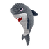 KONG Cuteseas Rufflez Shark jouet pour chiens