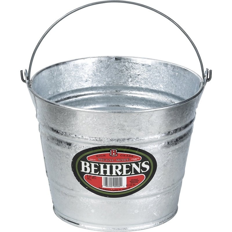 Behrens 8Qt Galvanized Bucket