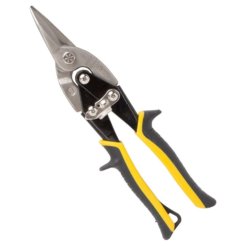 Straight cut sheet metal shears