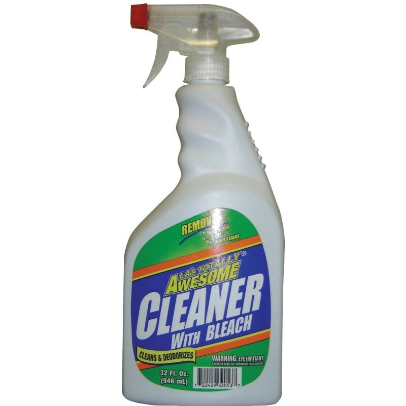 Cleaner with bleach