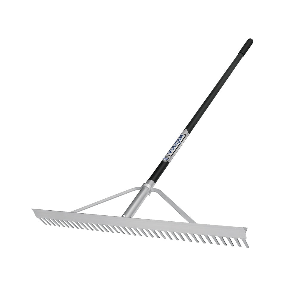 Râteau de paysagiste 36 dents en aluminium - Vulcan