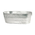 Bassine de lavage ovale 16 gal galvanisée
