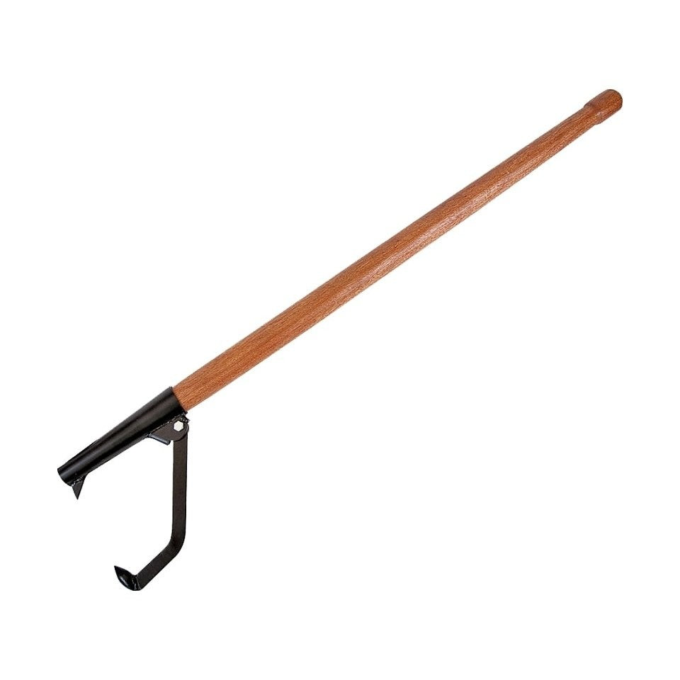 Tourne-billes avec crochet de levage à bec de canard, manche en bois - BARON