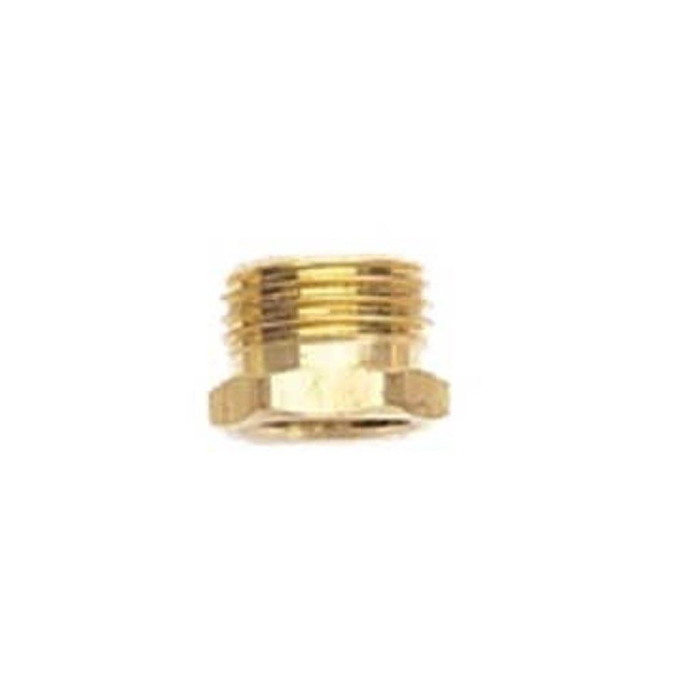 Raccord de tuyau 1/2'' en laiton M-F