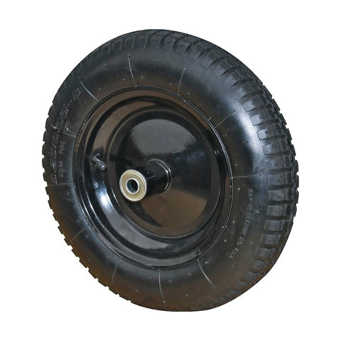 16X4 inch pneumatic wheelbarrow wheel