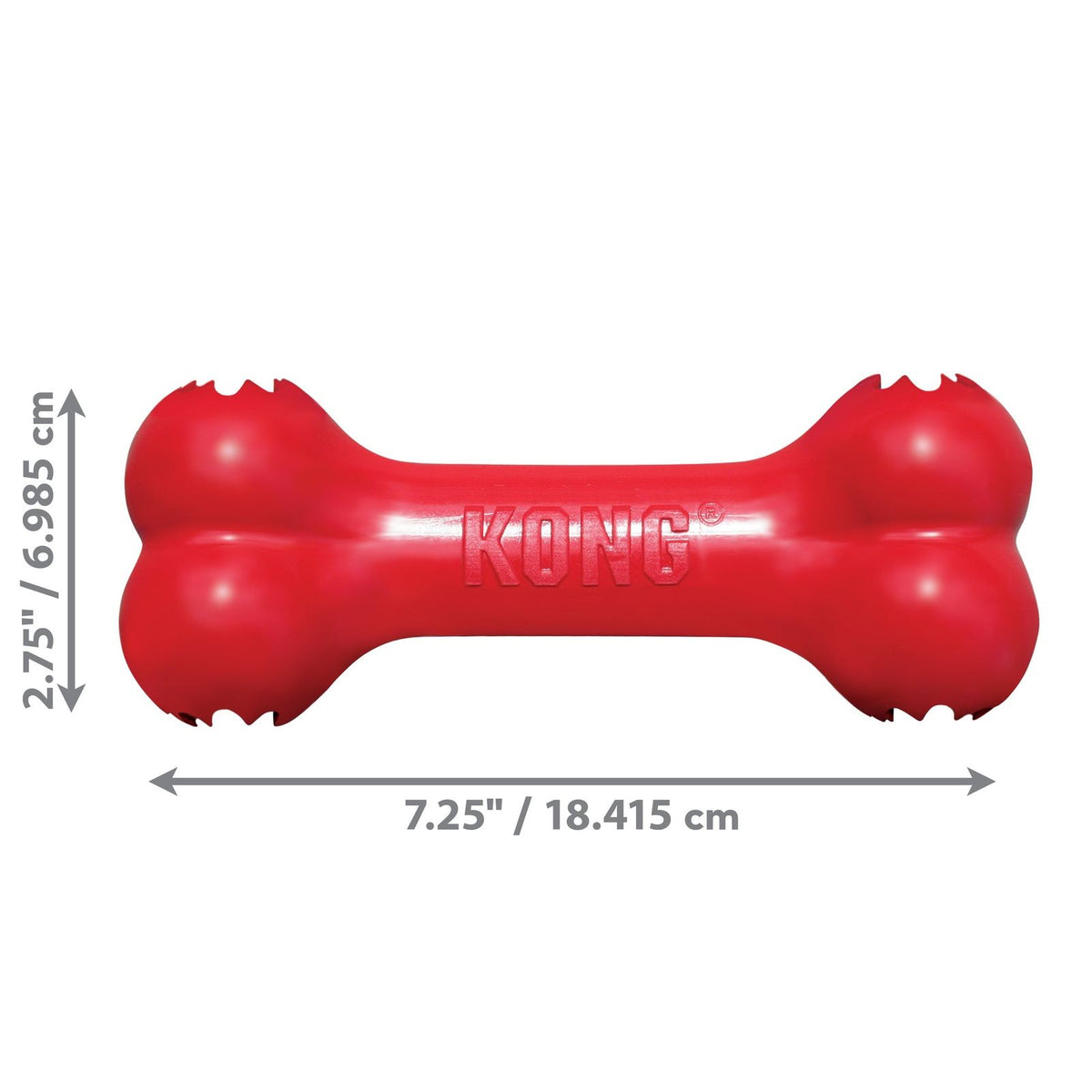 KONG GOODIE, Os en caoutchouc pour chien - KONG