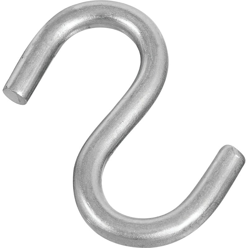 Crochet en S ouvert robuste en acier inoxydable 3 po