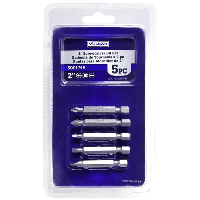 5 Piece Screwdriver Bit Set