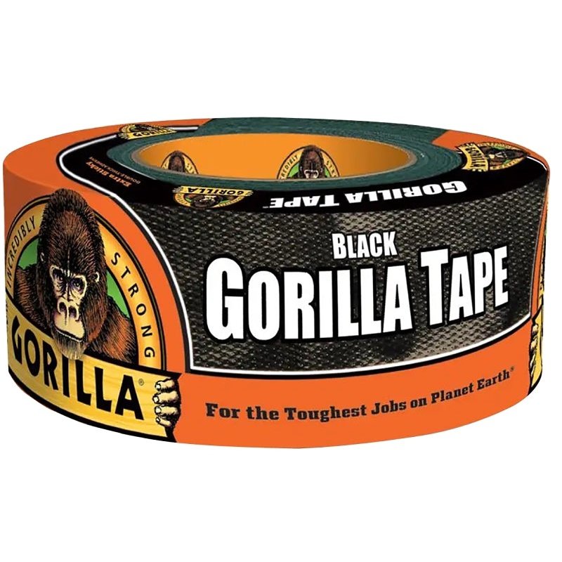 Black Gorilla Ribbon, 10 yards