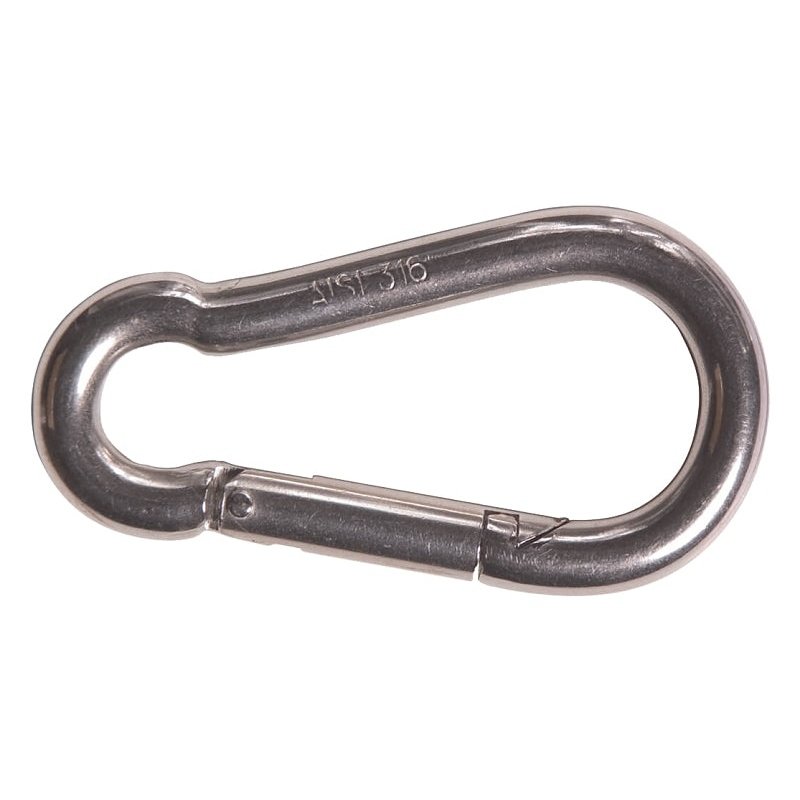 Ben-Mor - Carbine Snap Hook, 1/4 in, Stainless Steel