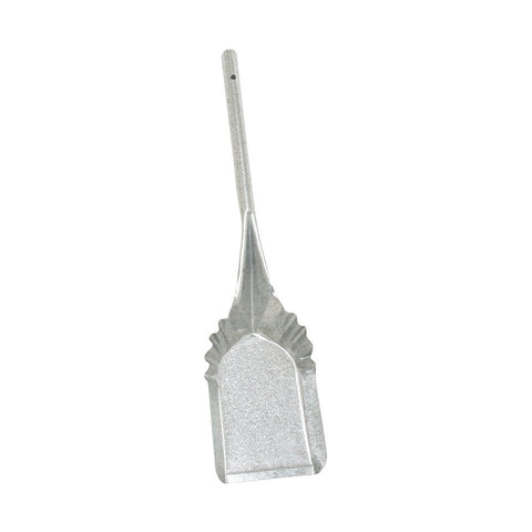 Coal shovel, 17" long blade, galvanized