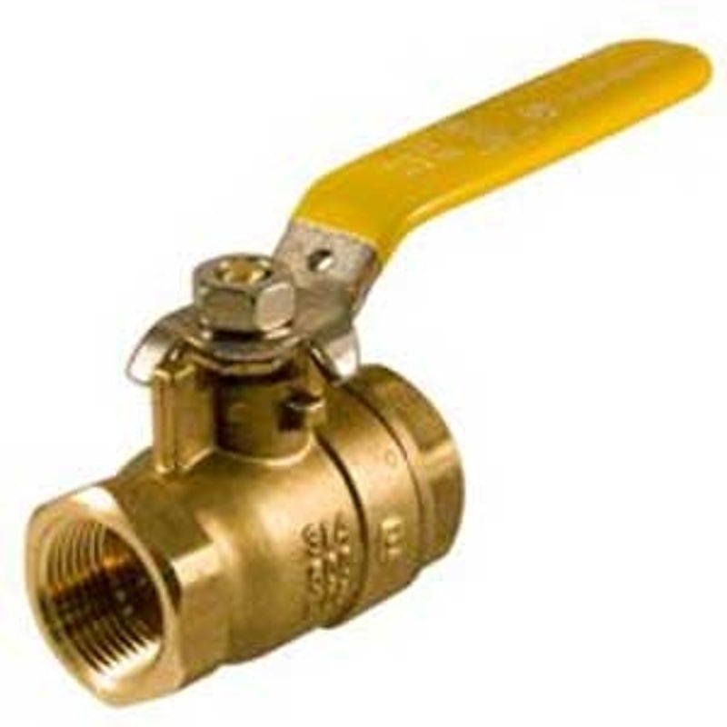 Brass ball valve 1/2" threaded