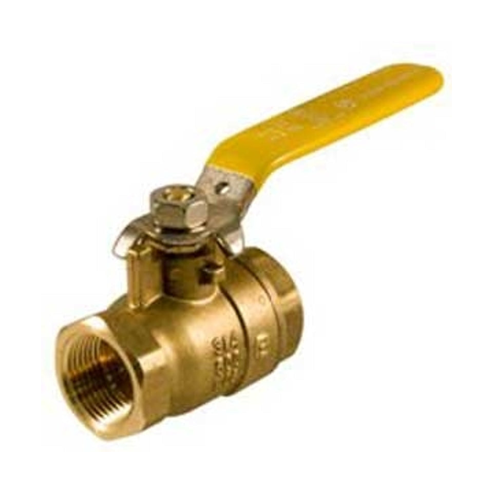Robinet à bille en laiton 1-1/4" fileté