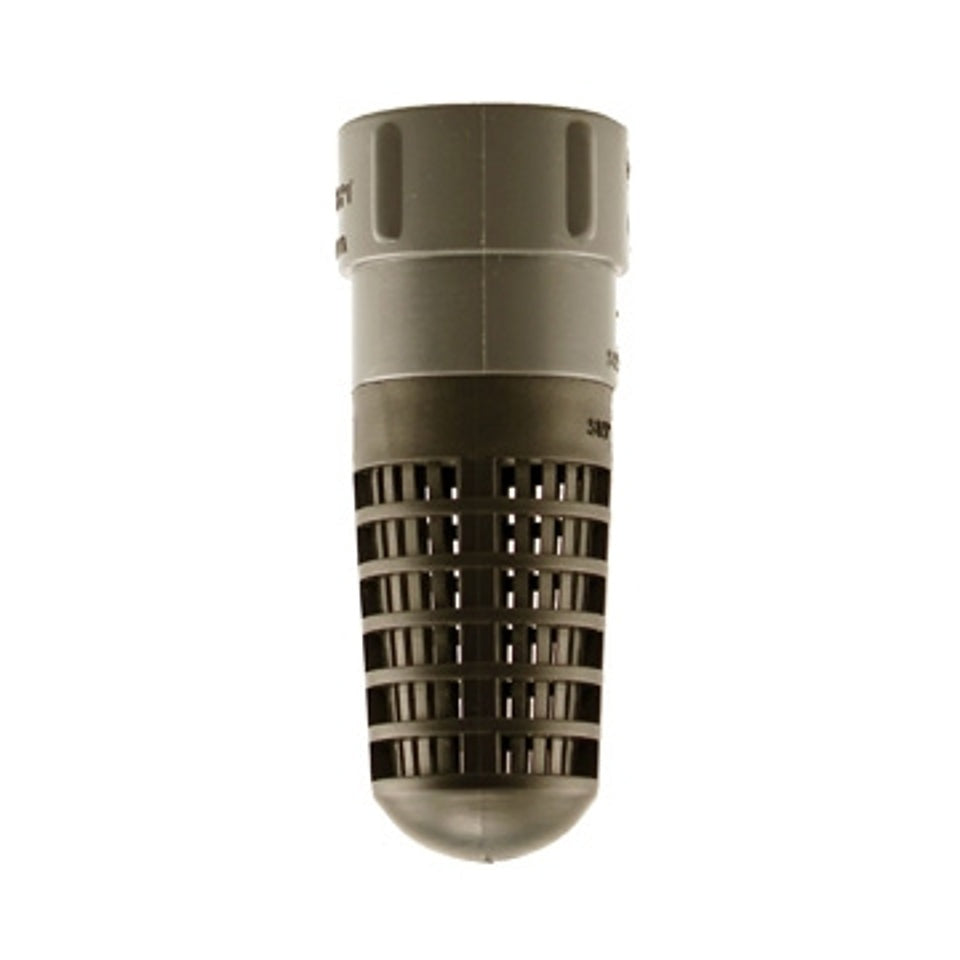 Clapet de pied 3/4 po PVC avec crépine