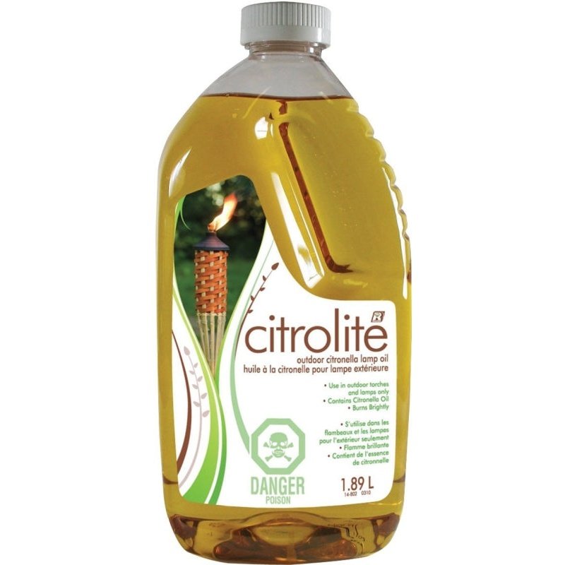 Citronella lamp oil for outdoors