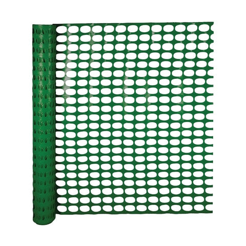 Green Polyethylene Snow Fence