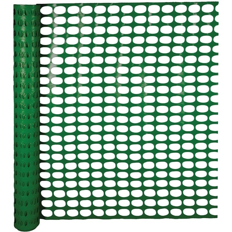 Green Polyethylene Snow Fence