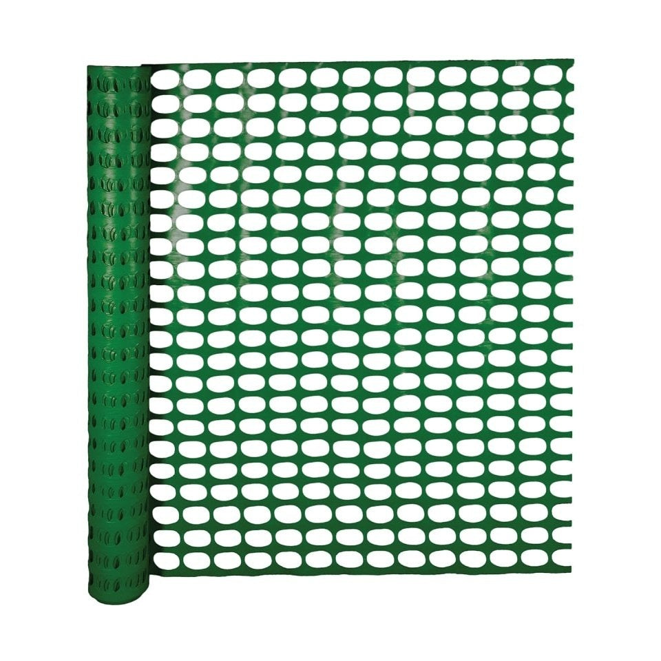 Green Polyethylene Snow Fence