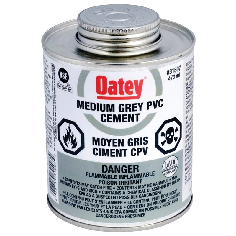 Oatey cement 31505 gray 118 ml