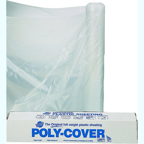 Polyethylene film 10 feet X 100 feet 6 mil