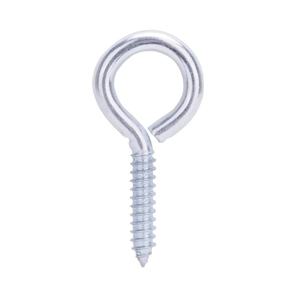 Vis à œil 3/8 po en acier, zinc