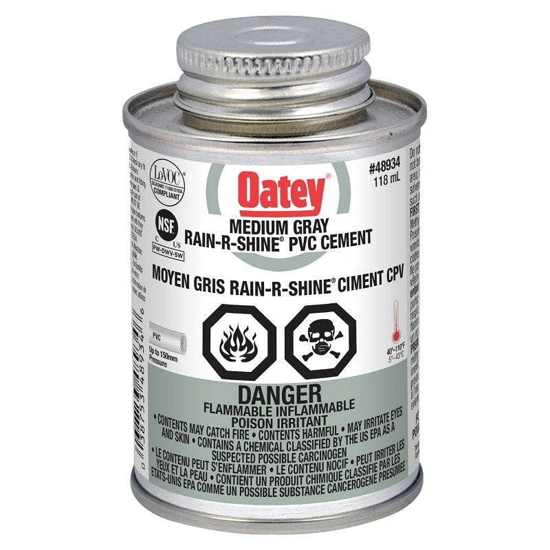 Oatey 48934 PVC glue, 118 ml