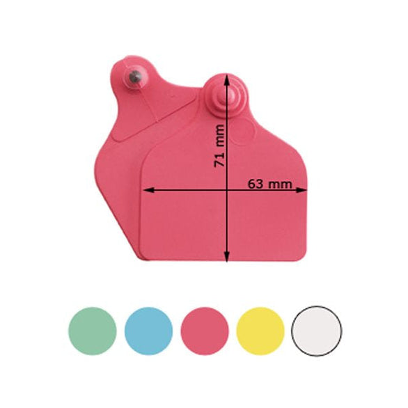 UKALFLEX maxi+maxi, blank marking tag (pack of 20) 